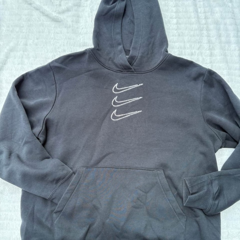 Nike Women's black Hoodie with Triple Swoosh